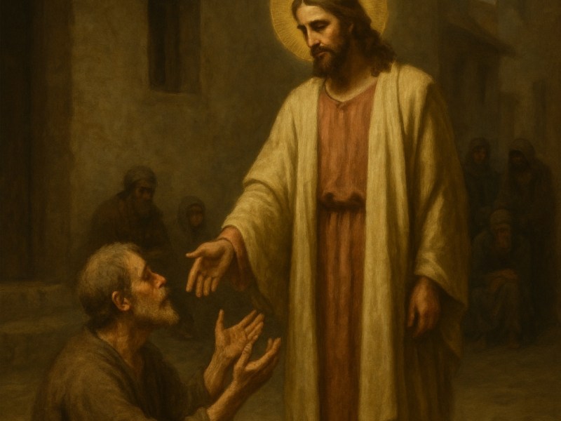 Jesus não dava&nbsp;esmolas